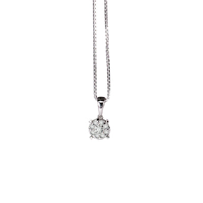Atom Diamond Necklace | Angela Jewellery Australia