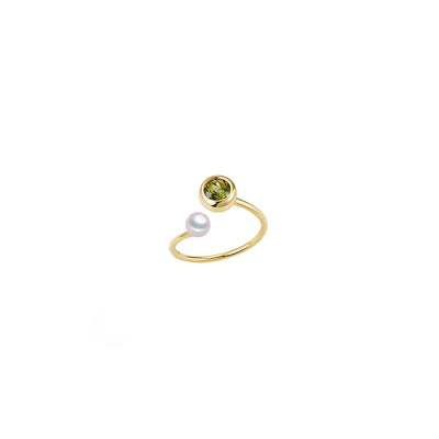 Birth Stone Peridot Ring | Angela Jewellery Australia