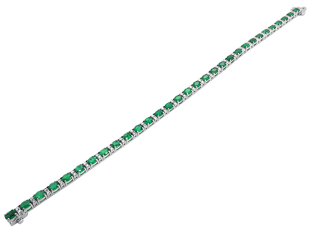My Colour Tennis Bracelet - Emerald