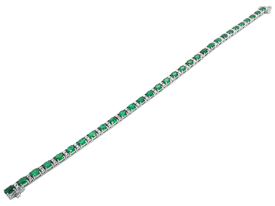 My Colour Tennis Bracelet - Emerald
