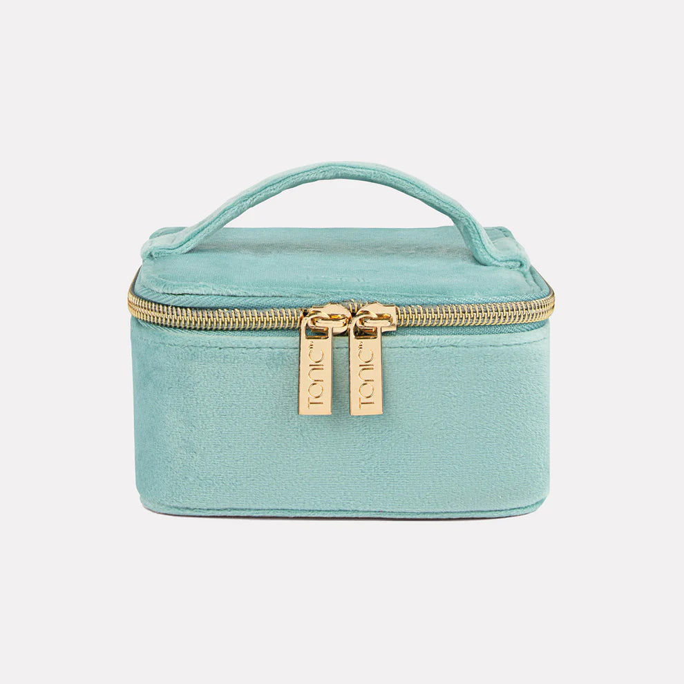 Jewellery Cube - Luxe Velvet Seafoam