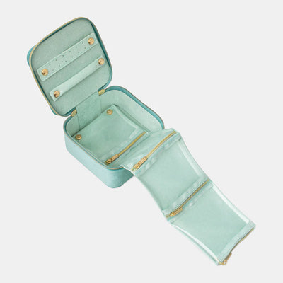 Jewellery Cube - Luxe Velvet Seafoam