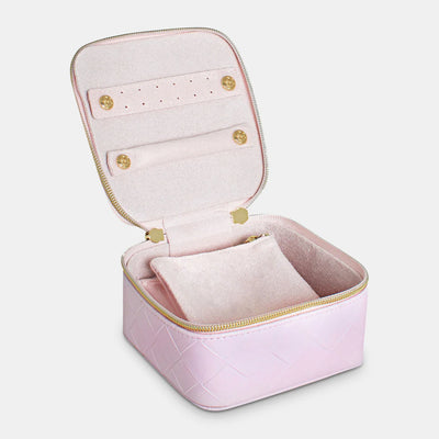 Jewellery Cube - Peony Pink