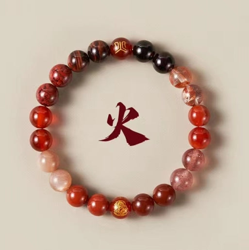 Oriental Wuxing Bracelet-Fire