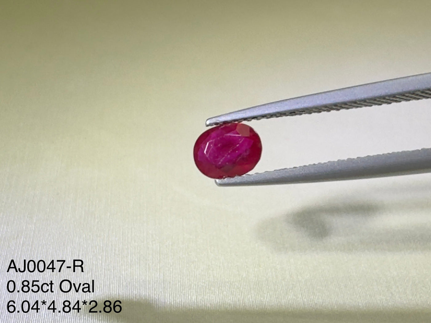 0.85ct Ruby