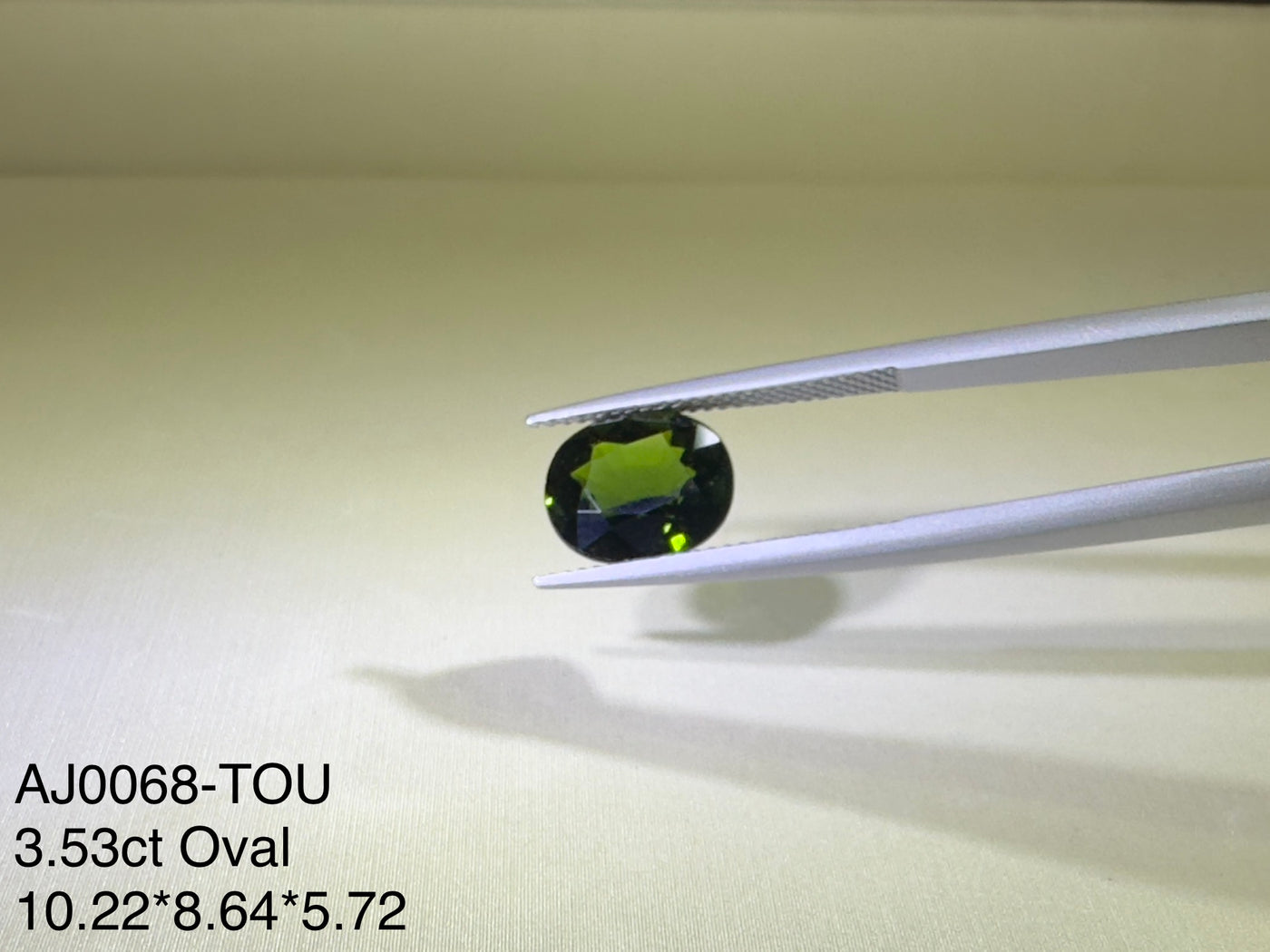 3.53ct Green Tourmaline