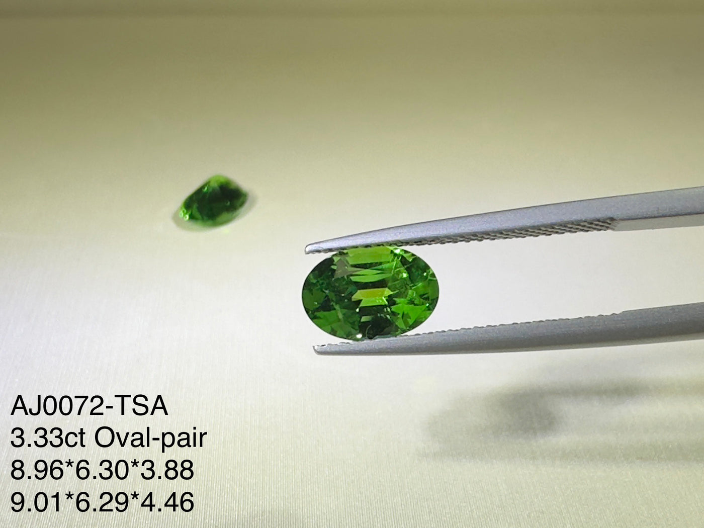 3.33ct Tsavorite-Pair