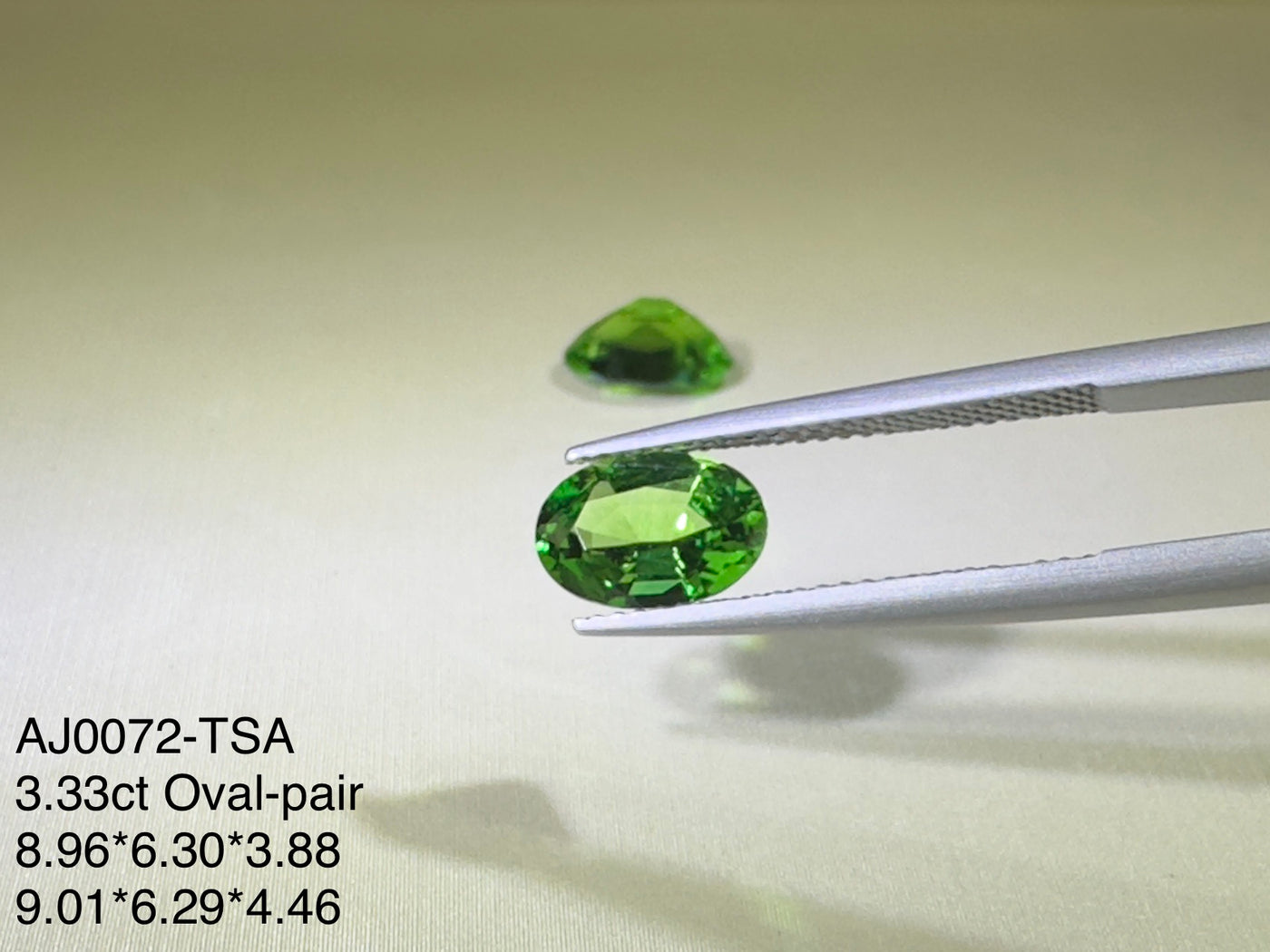 3.33ct Tsavorite-Pair