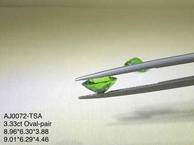 3.33ct Tsavorite-Pair