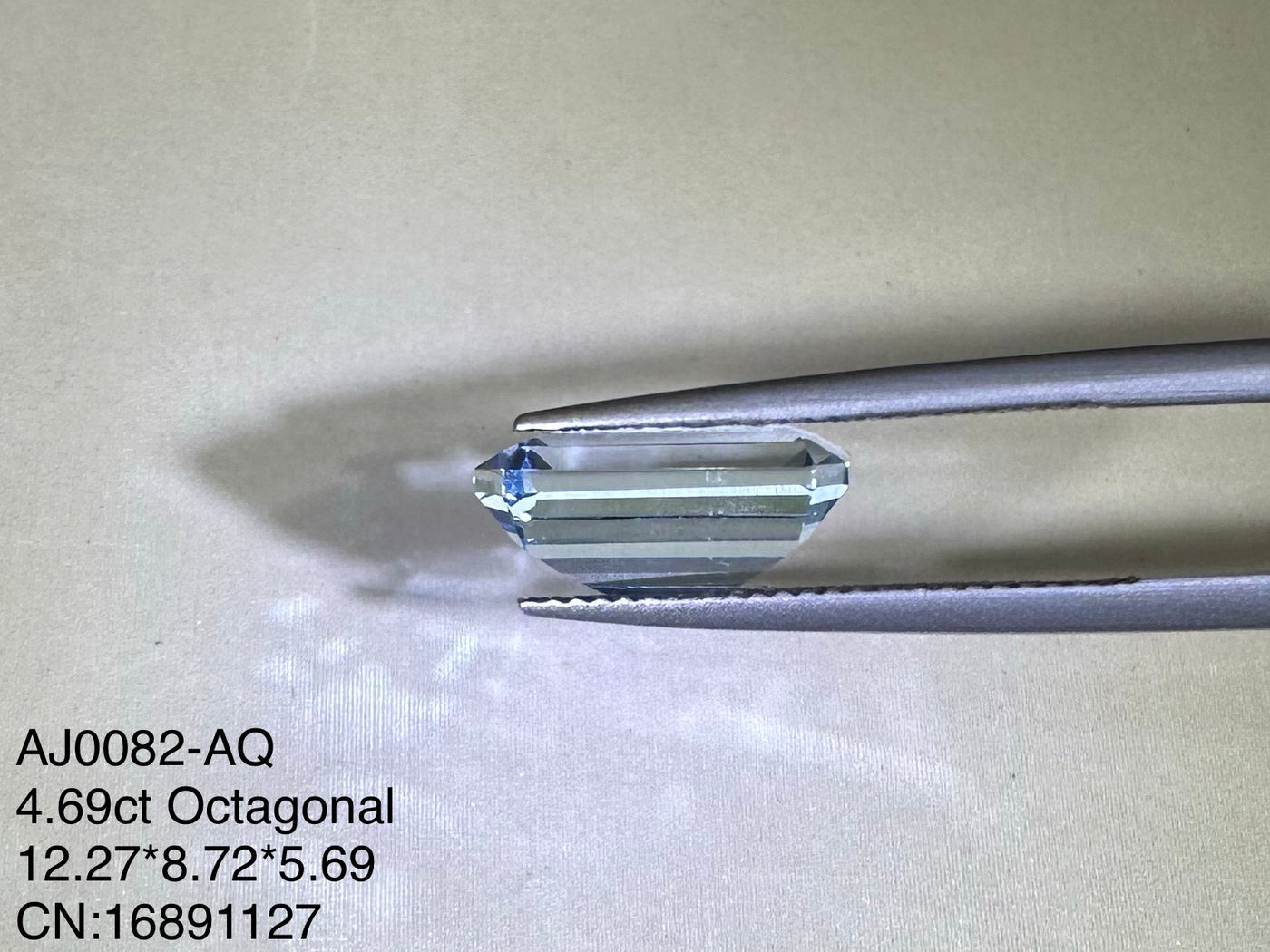 4.69ct Aquamarine