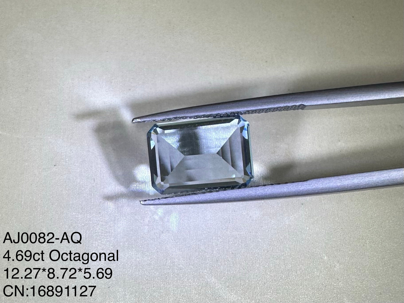 4.69ct Aquamarine