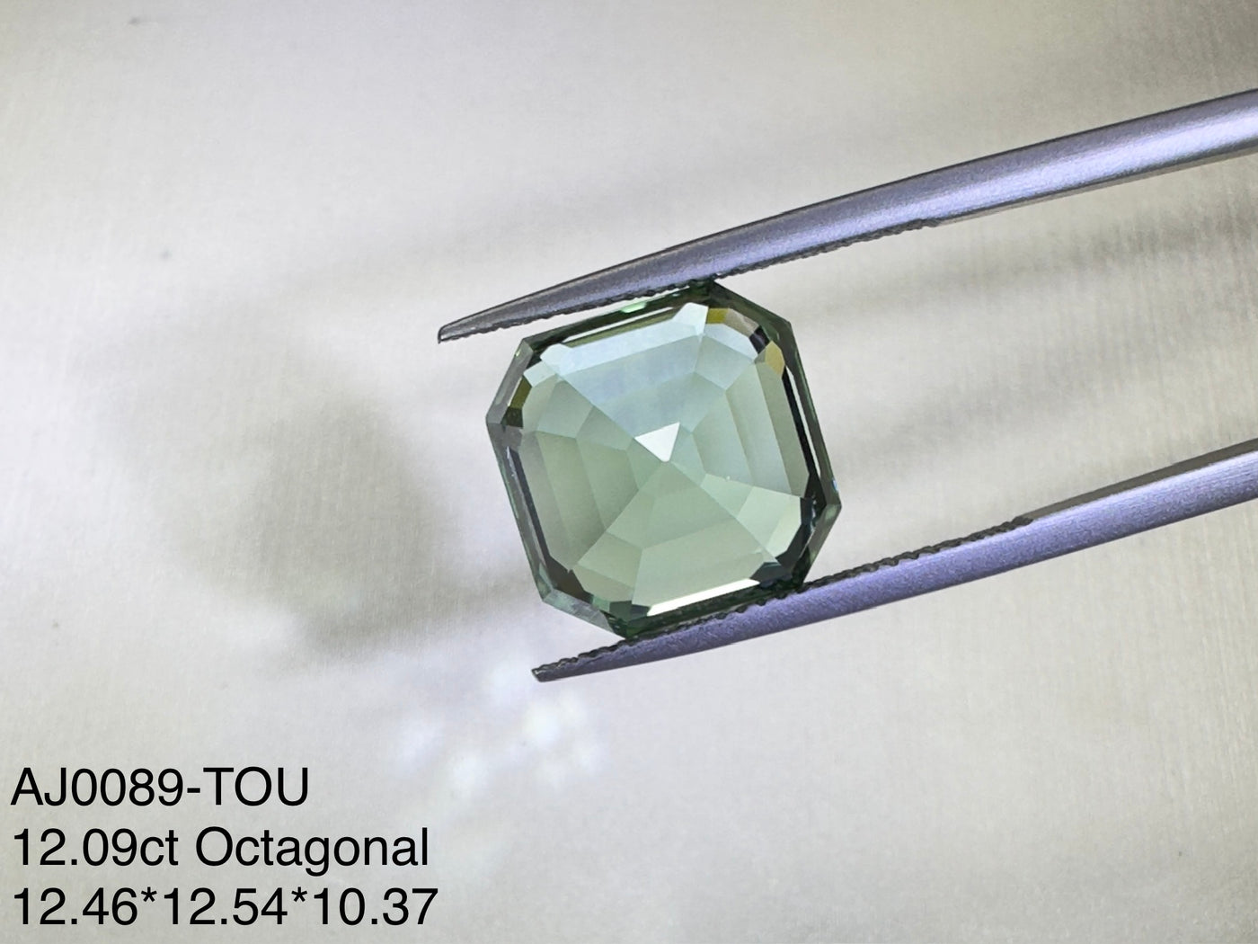 12.09ct Green Tourmaline