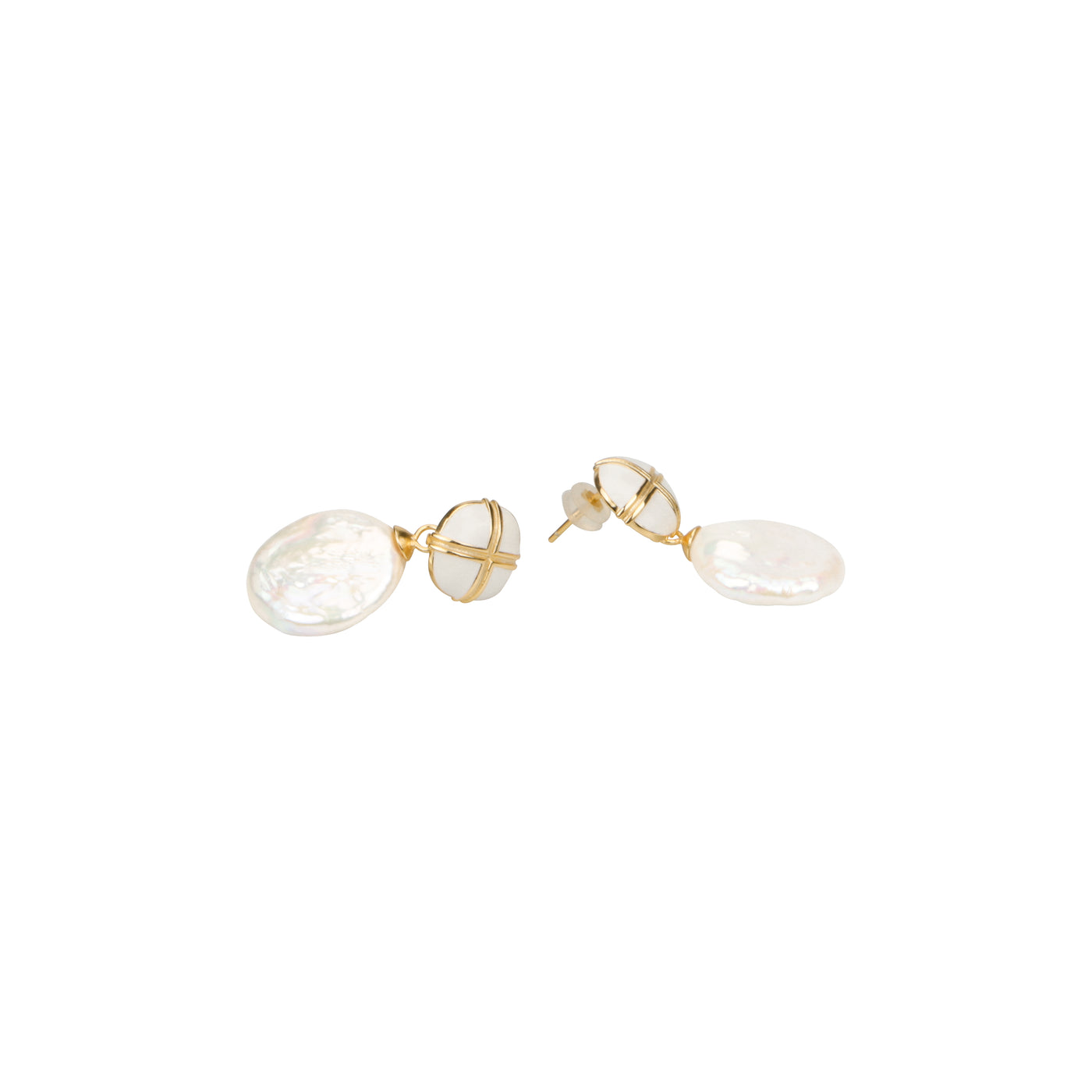 GLAZEL PEARL EARRING