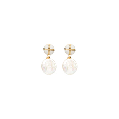 GLAZEL PEARL EARRING