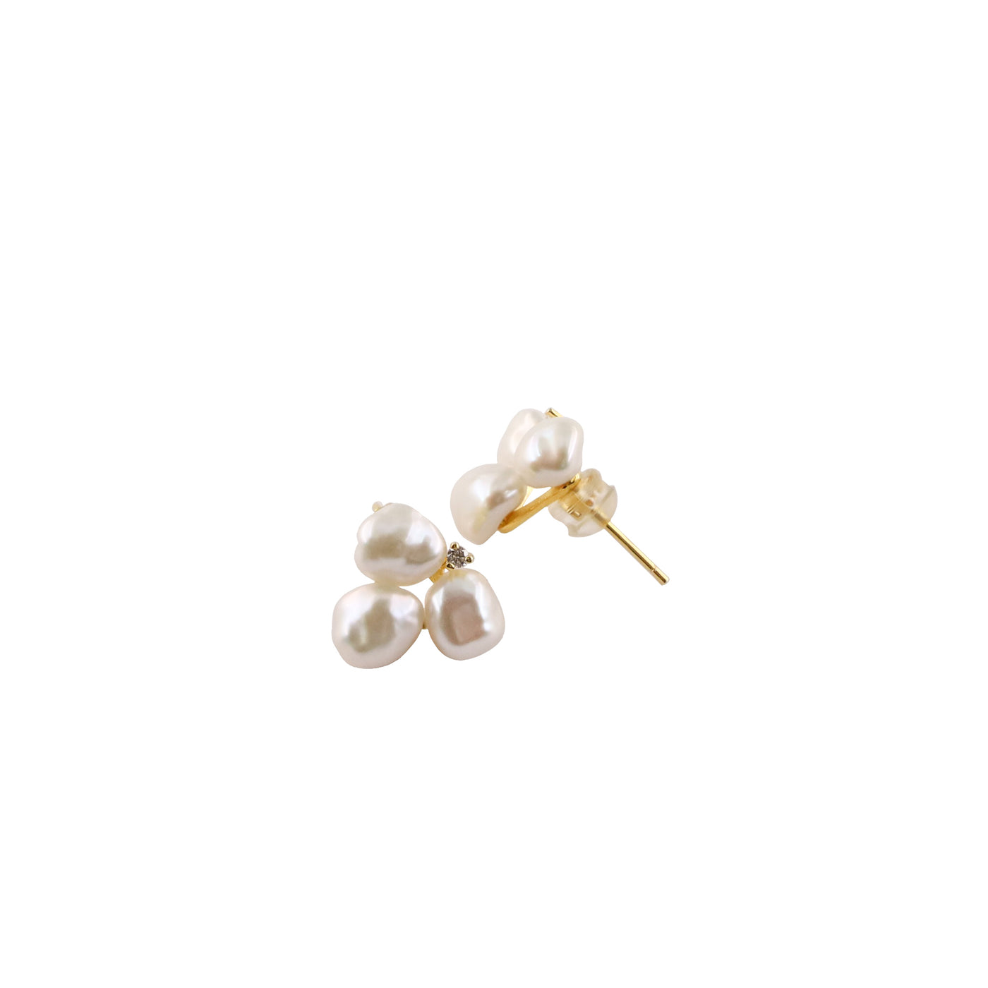 Gardenia Pearl Earring