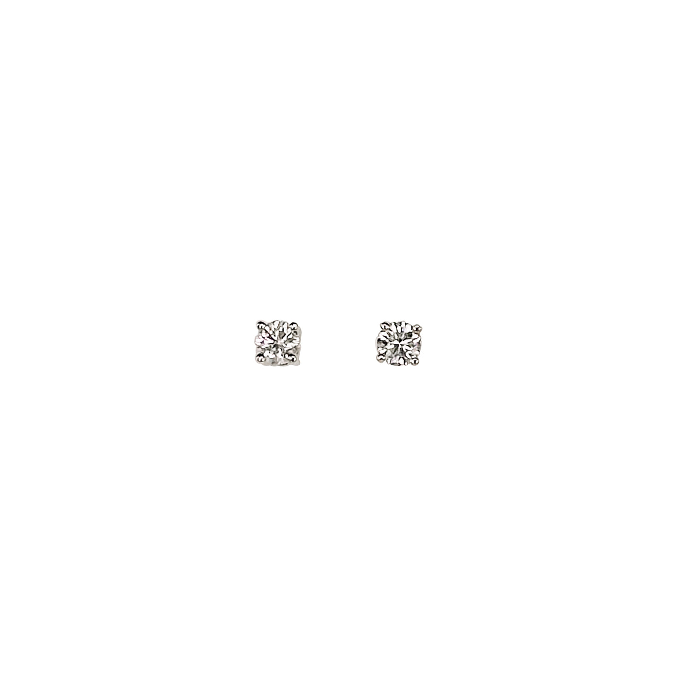 Diamond Four-Pronged Ear Stud