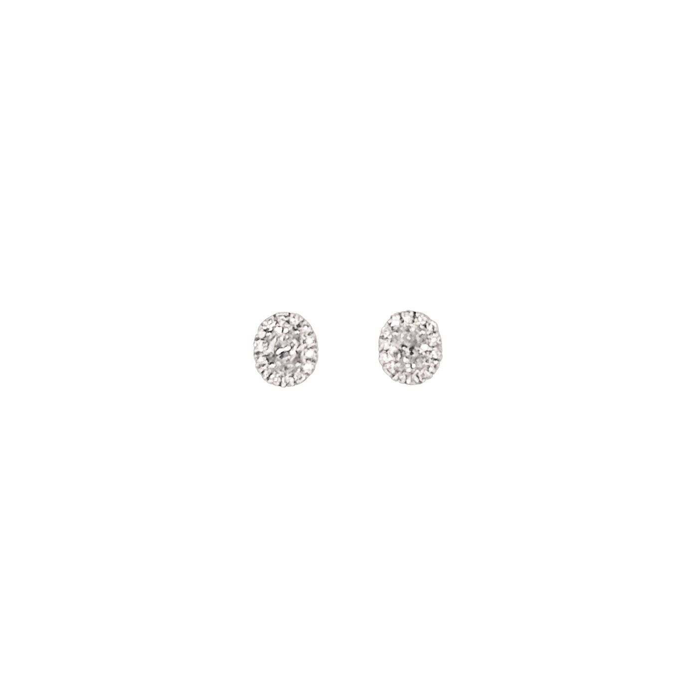 Round Diamond Earring