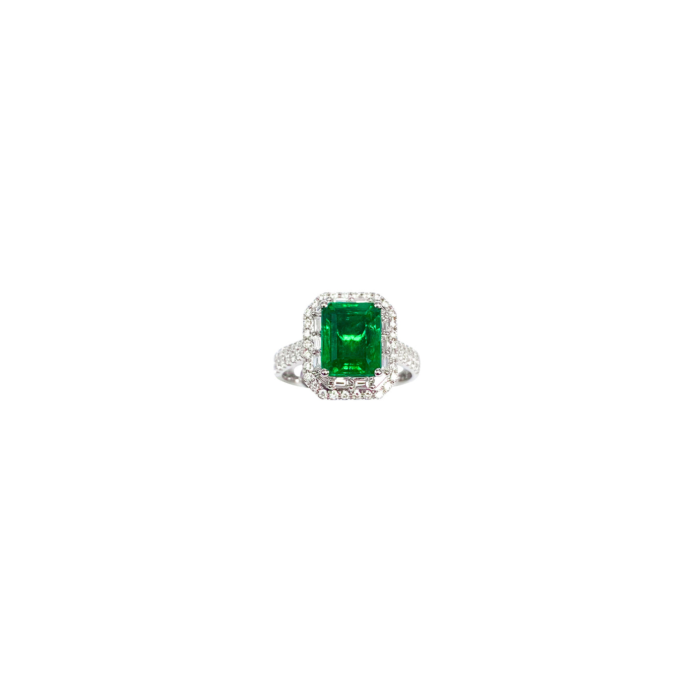 Medusa Emerald Ring