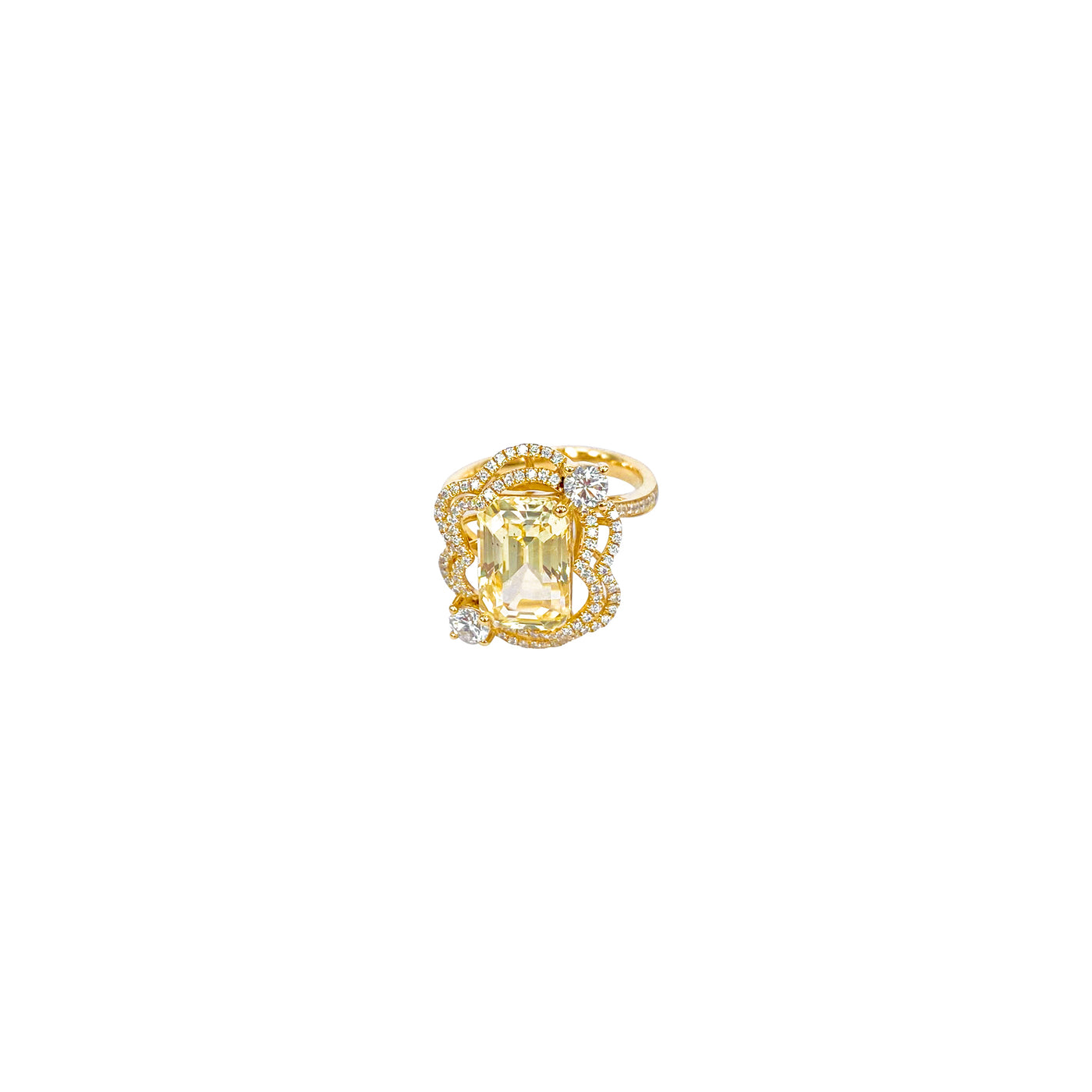 Ella Yellow Sapphire Ring