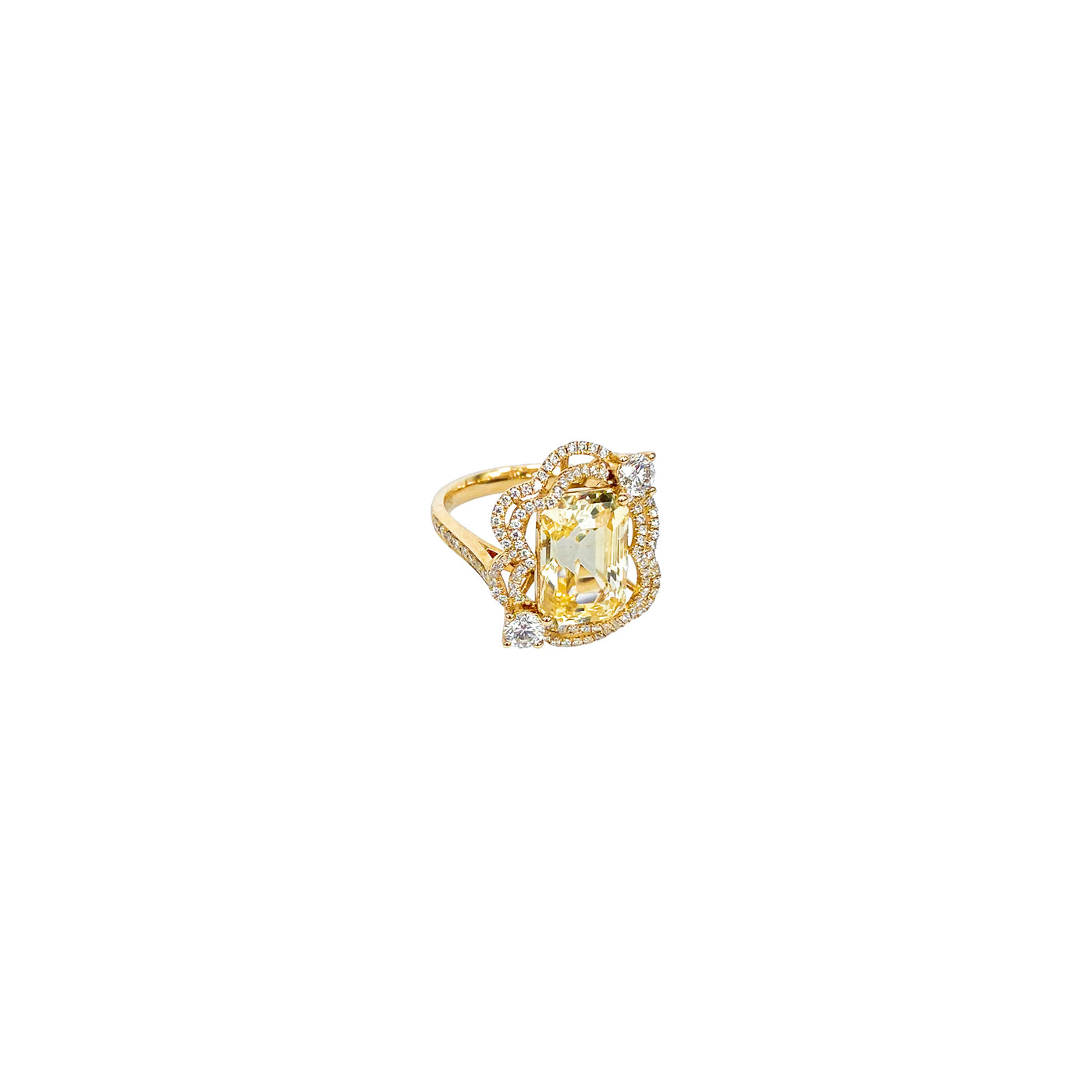 Ella Yellow Sapphire Ring