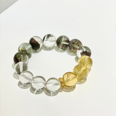 Emerald Mirage Crystal Bracelet
