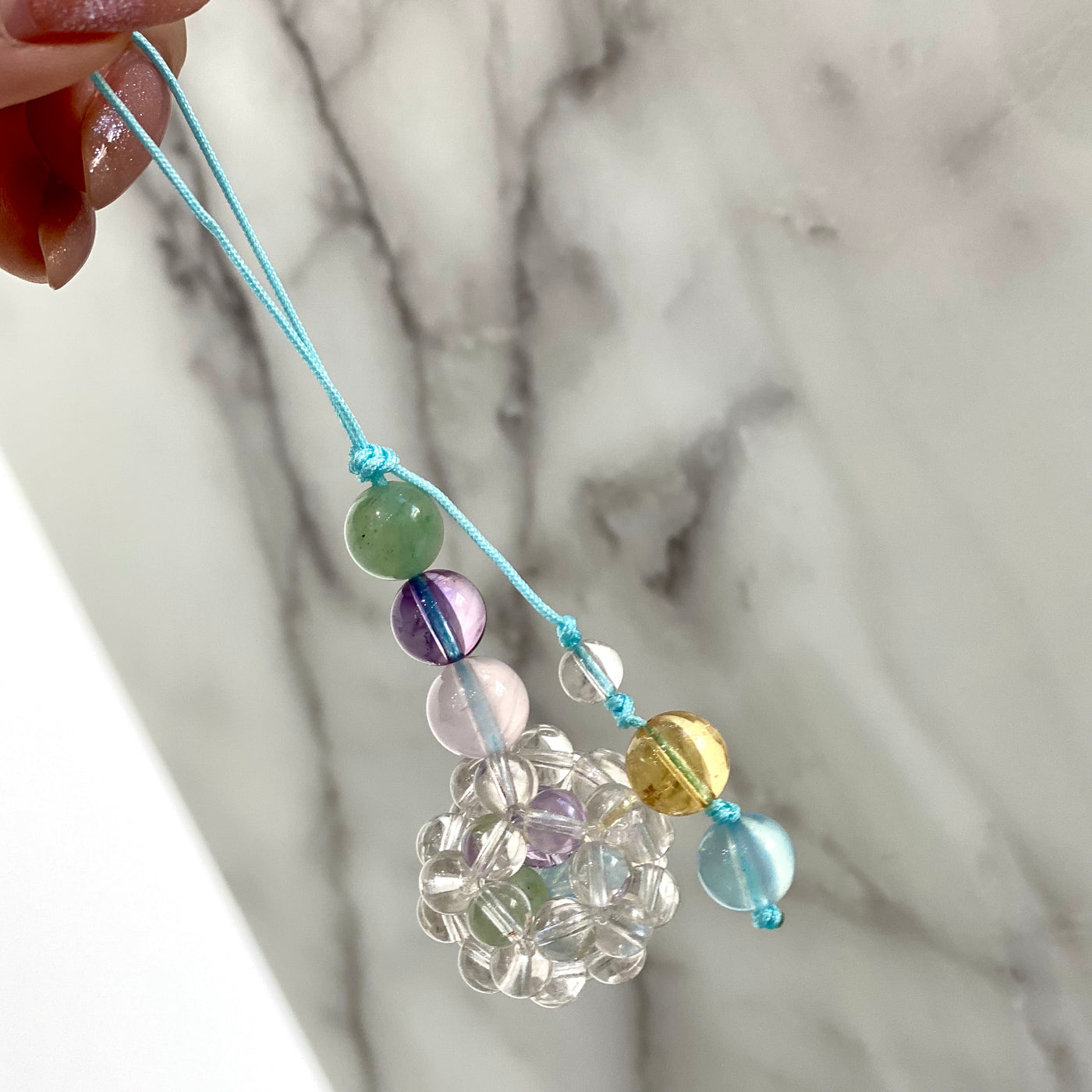 Healing Crystal Keychain