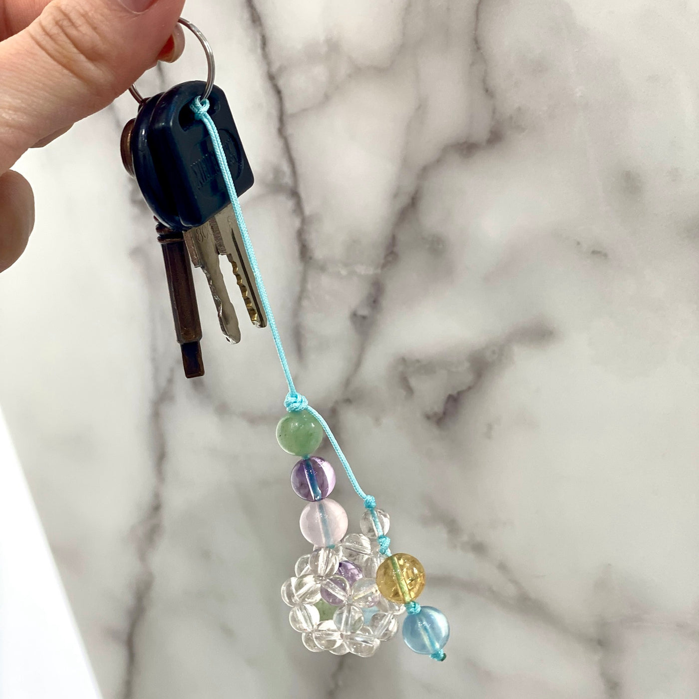 Healing Crystal Keychain