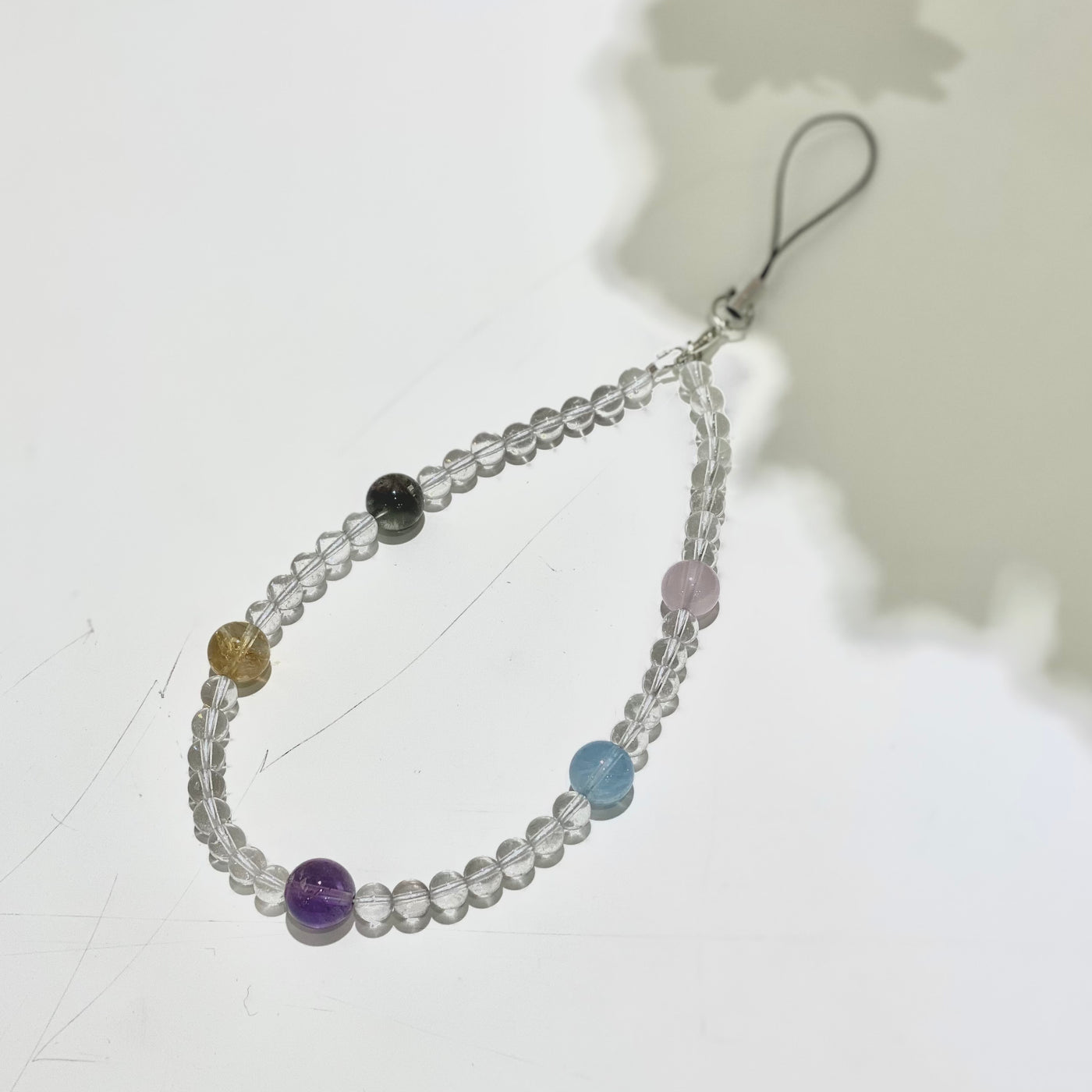 Rainbow Bloom Phone Charm