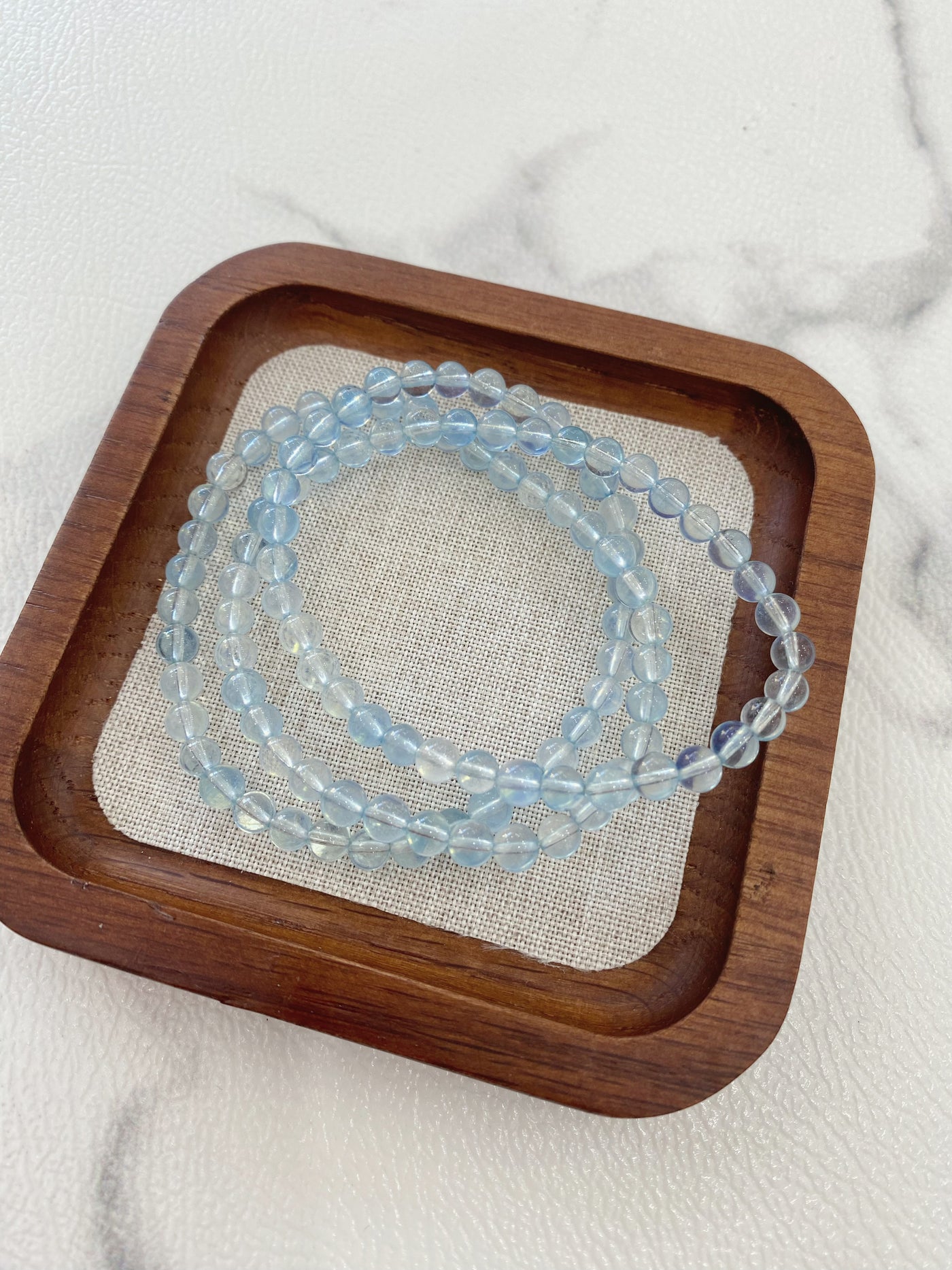Aqua Serenity Wrap Bracelet