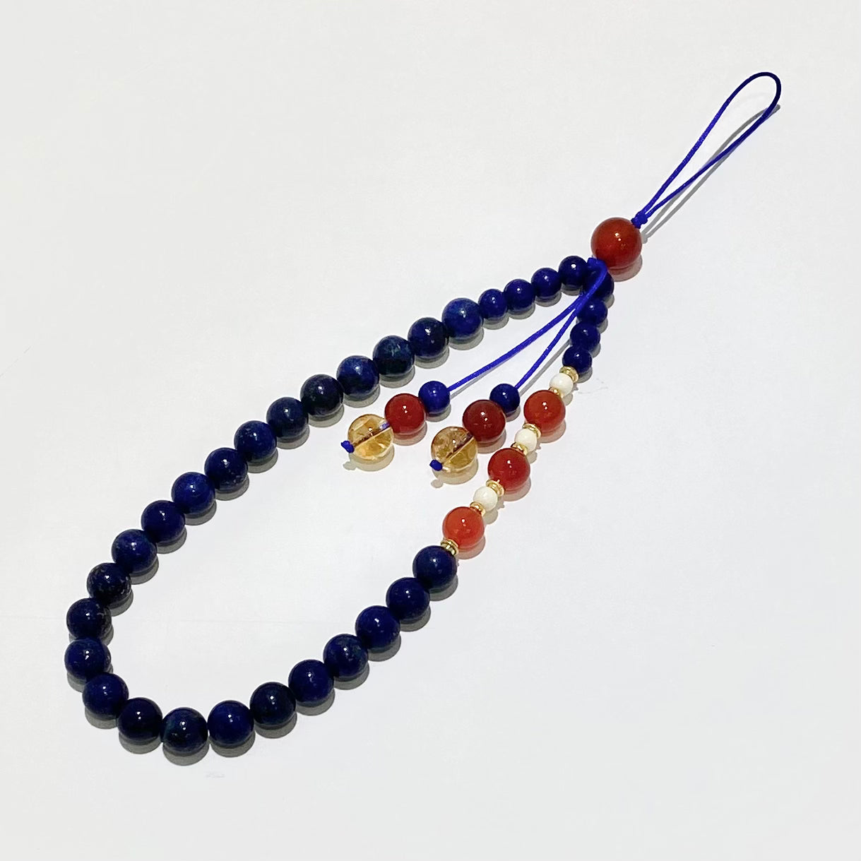 Azure Ember Phone Charm