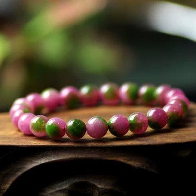 Watermelon Tourmaline Bracelet