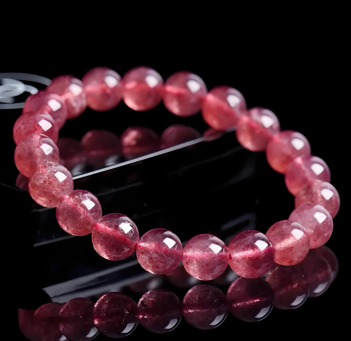 Strawberry Quartz Bracelet