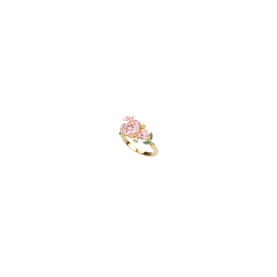 Sweet bloom Ring  - Pink