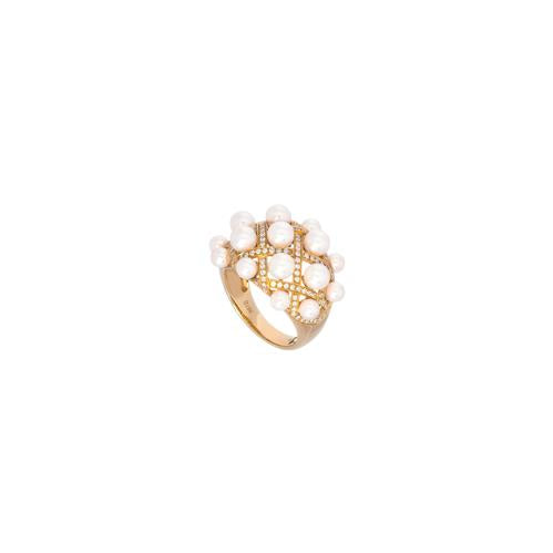 Gabrielle Luxury Pearl Ring