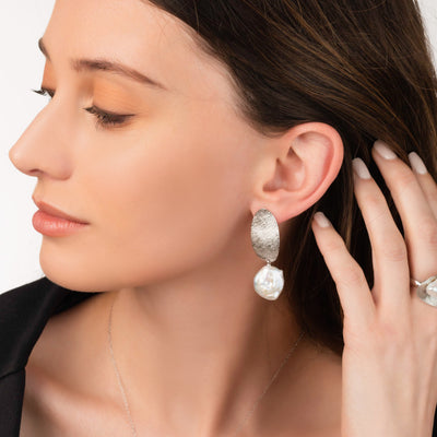 Arpels Pearl Earring | Angela Jewellery Australia