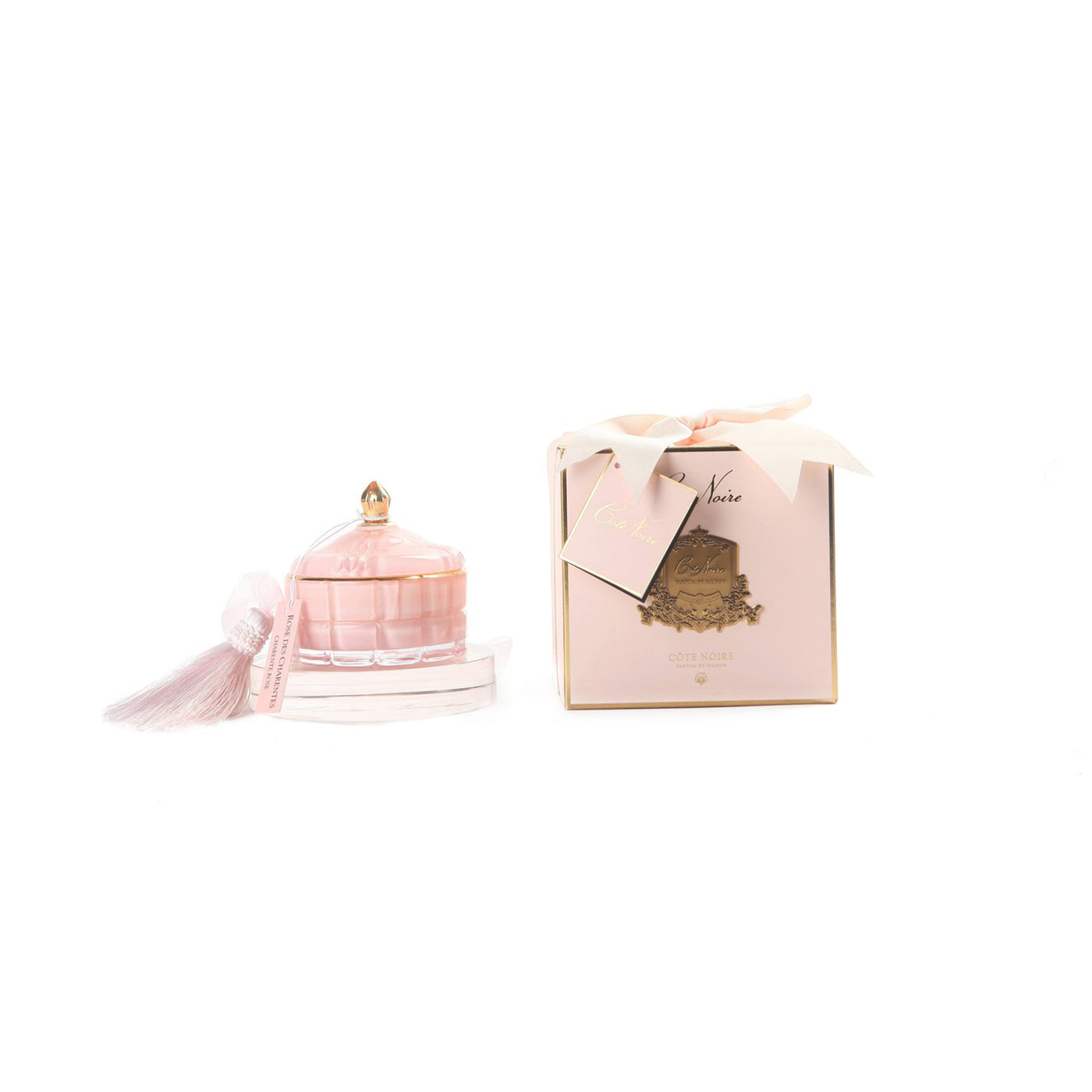 ART DECO CANDLE - PINK - PINK CHAMPAGNE | Angela Jewellery Australia