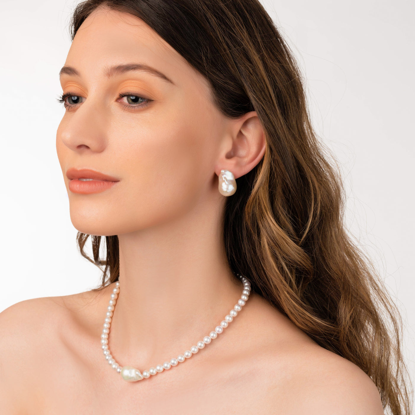 Aura Pearl Earring | Angela Jewellery Australia