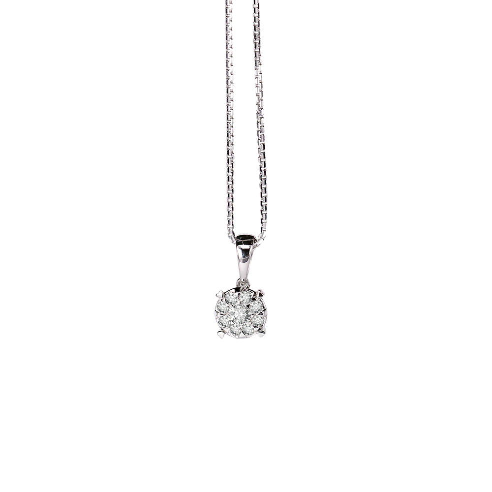 Atom Diamond Necklace | Angela Jewellery Australia