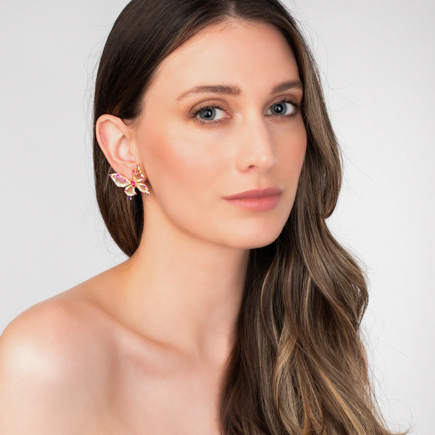 Bella Earring Pink | Angela Jewellery Australia