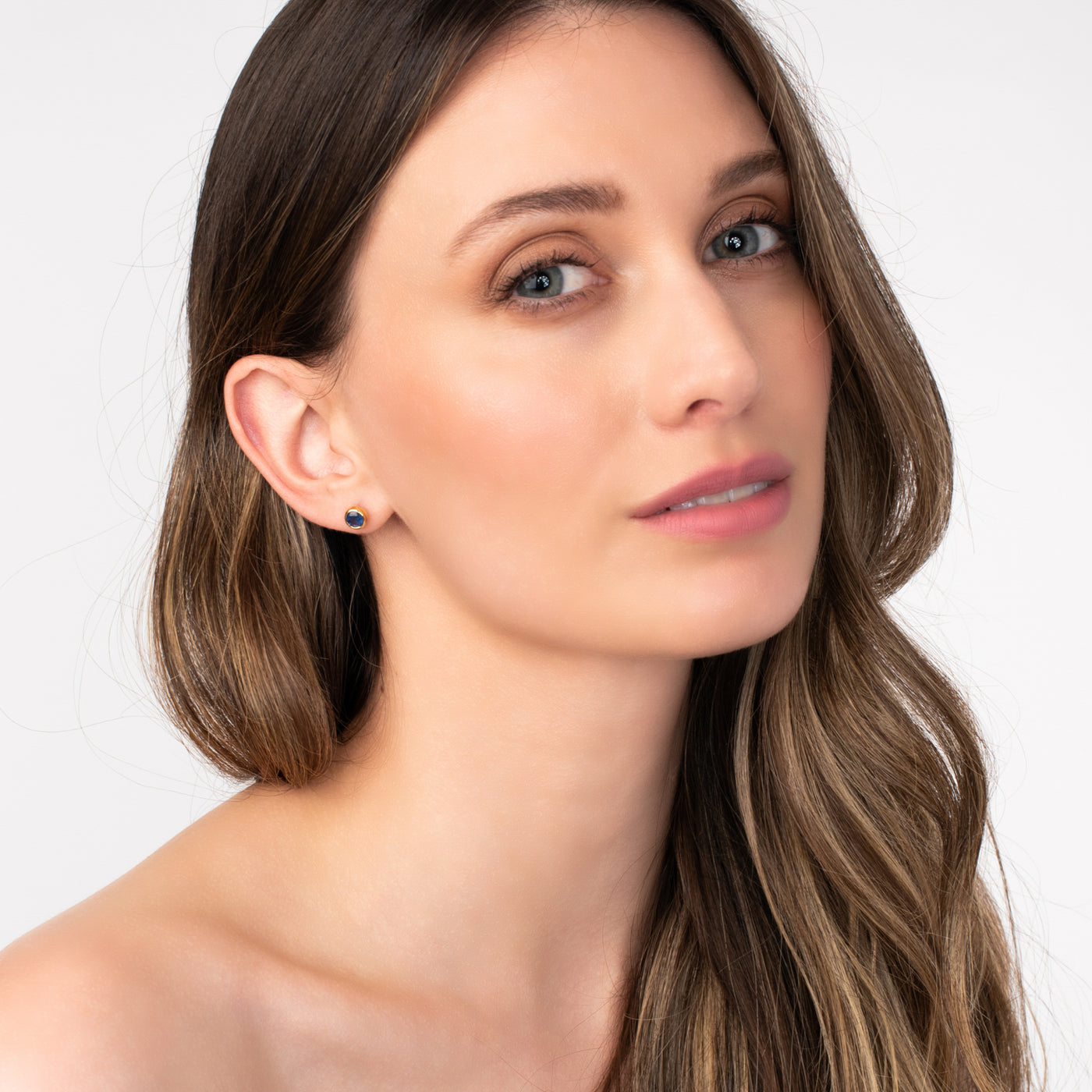 Birth Stone Sapphire Earring | Angela Jewellery Australia
