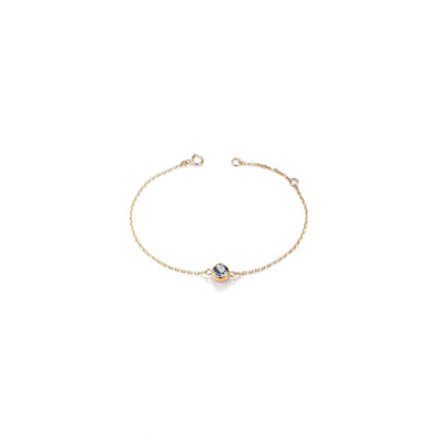 Birth Stone Aquamarine Bracelet | Angela Jewellery Australia