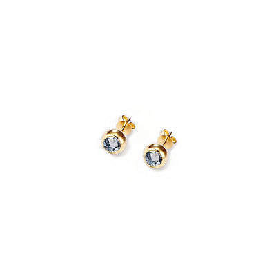 Birth Stone Aquamarine Earring | Angela Jewellery Australia
