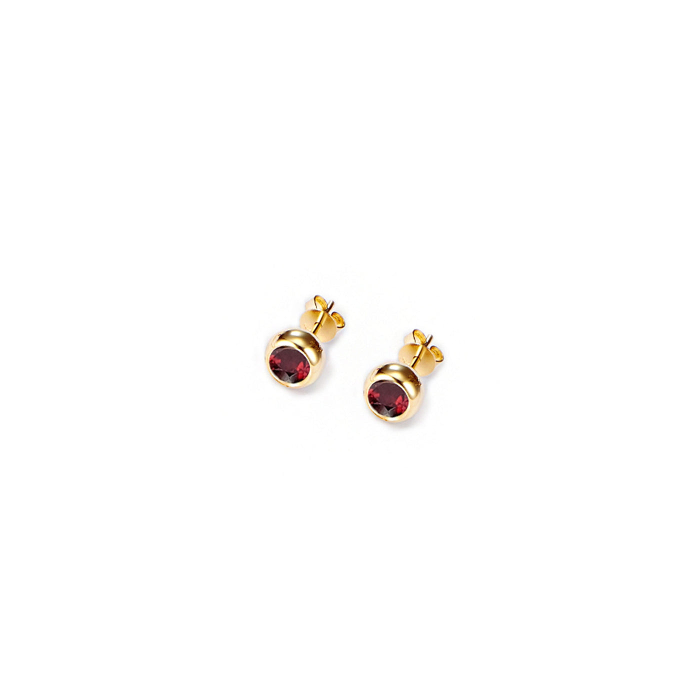 Birth Stone Garnet Earring | Angela Jewellery Australia