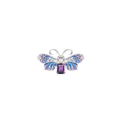 Butterfly Amethyst Brooch | Angela Jewellery Australia