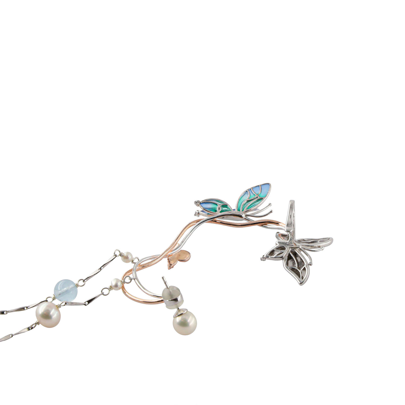 Butterfly Earring Drop | Angela Jewellery Australia