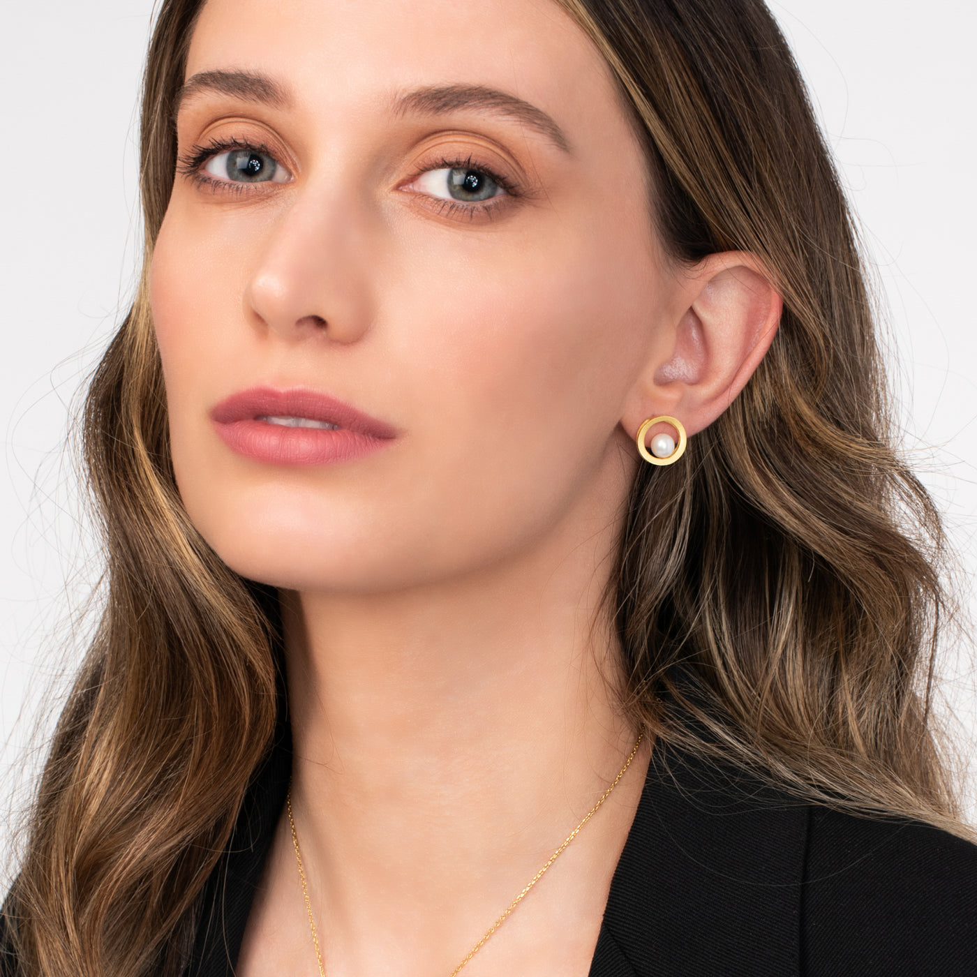 Constant Pearl Earring | Angela Jewellery Australia