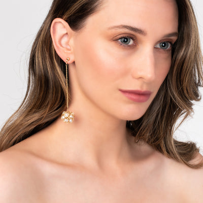 Den Pearl Drop Earring | Angela Jewellery Australia