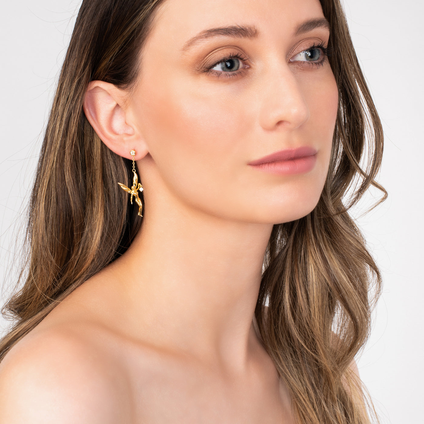 Eve Amethyst Earring | Angela Jewellery Australia