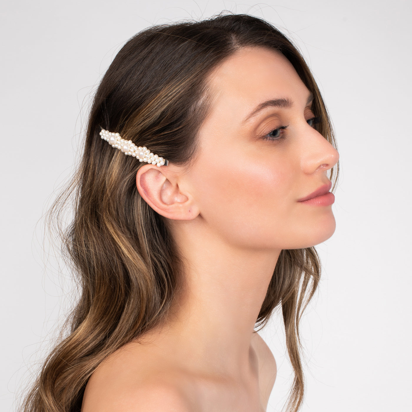 Floral Pearl Hair Clip | Angela Jewellery Australia