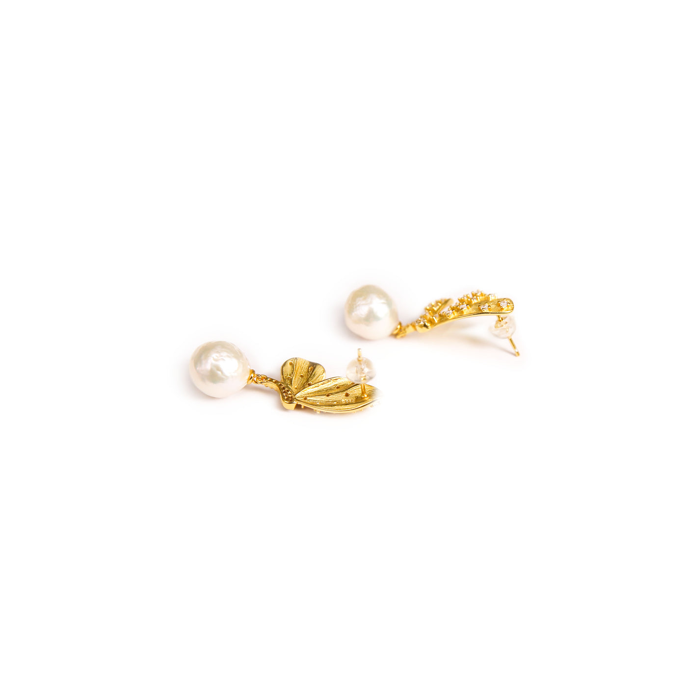 Fly Pearl Earring | Angela Jewellery Australia